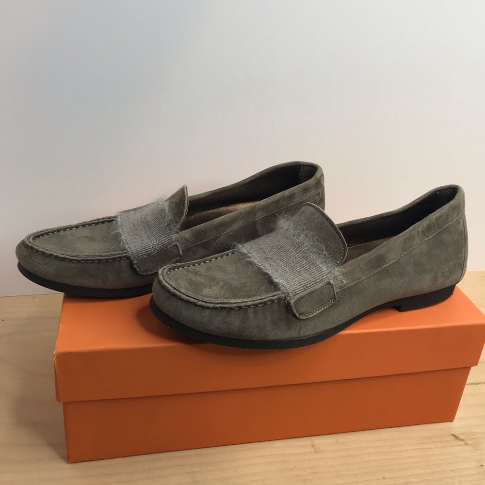 Attilio Giusti Leombruni Loafer with Wool Strap